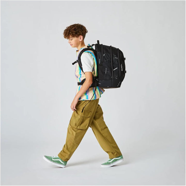 Satch Pack ab 5. Klasse ergonomisch 30L Stauraum standfest Organisationstalent Einheitsgrösse Ninja