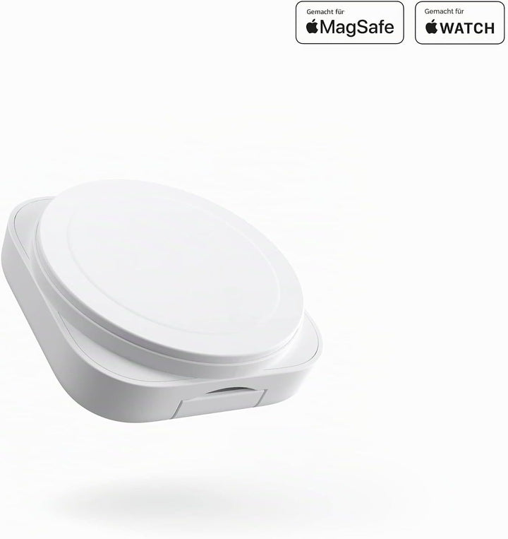 ZENS MagSafe+Watch konvertibles Reise-Ladegerät für iPhone und Apple Watch (Platzsparendes Design, T