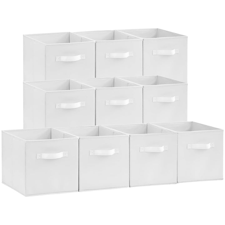 Lifewit Aufbewahrungsbox aus Stoff, 18L Faltbar Aufbewahrungswürfel Ordnungsboxen Aufbewahrung aus V