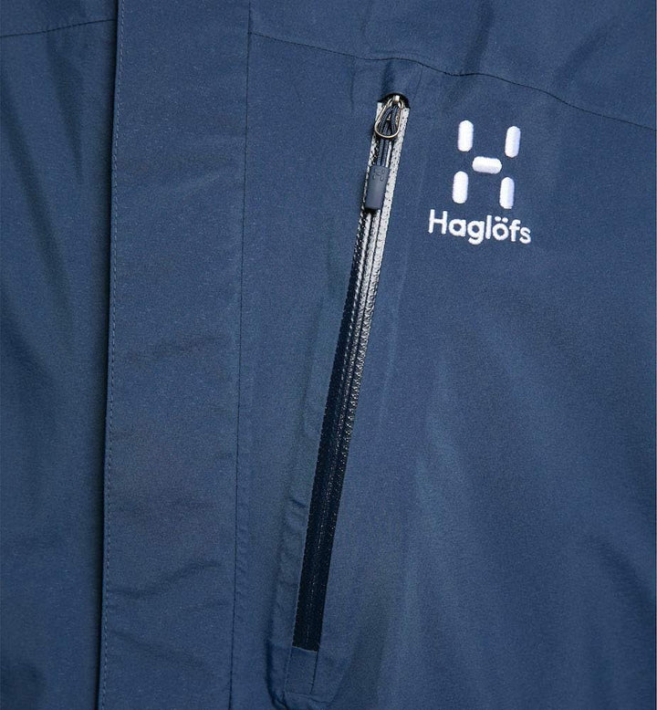 Haglöfs Hardshelljacke Herren Astral GTX Jacket wasserdicht, winddicht, atmungsaktiv M Tarn Blue, M