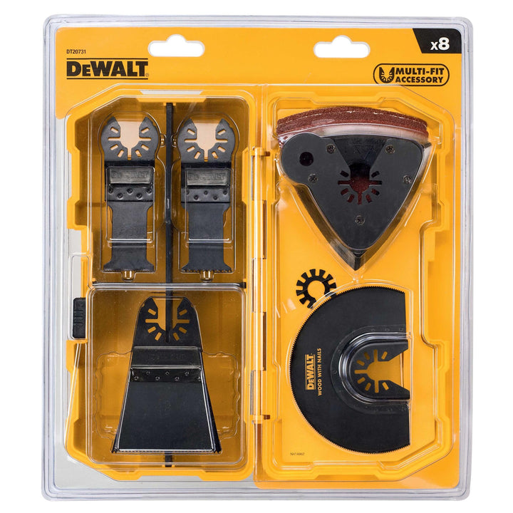 DeWalt DT20731-QZ Multi-Tool-Set 8-tlg. Schreiner
