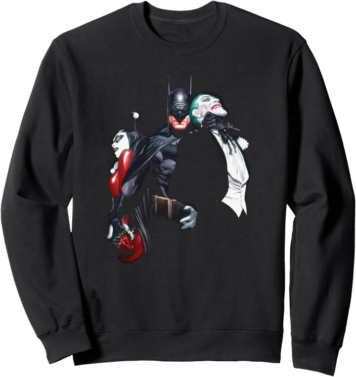 Batman Joker Harley Choke Sweatshirt