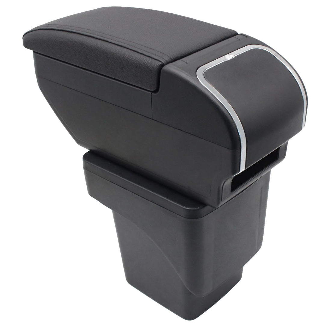 Doppelschicht Armlehne Box Für Ford Focus 2 Mk2 2005-2011 Mittelkonsole Aufbewahrungsbox mit Cup Hal
