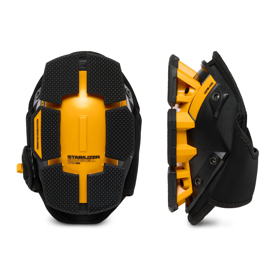 ToughBuilt TB-KP-G205 Stabilizer Knieschützer, Schwarz/Gelb, einheitsgrösse