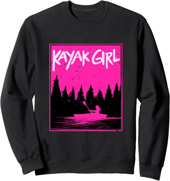 Frauen Kajak Mädchen Kajak Sweatshirt