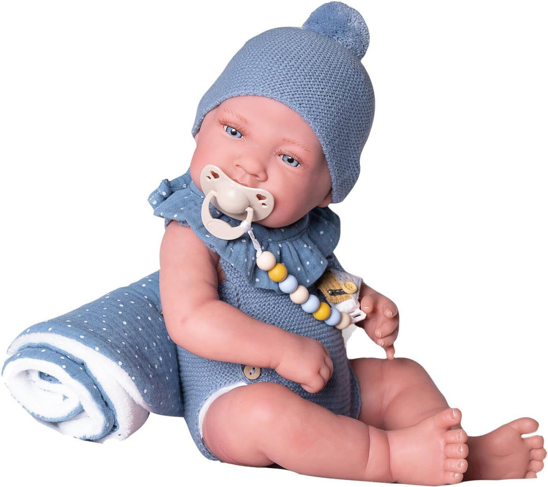 Muñecas Antonio Juan Sweet Reborn Paar mit Vinylkörper