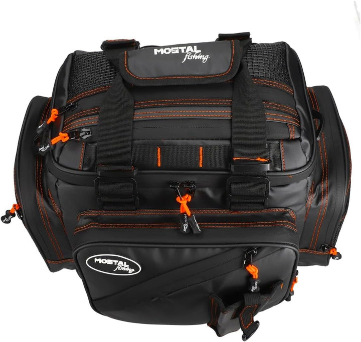 Mostal Anglertasche Taipan 720 wasserdichte Angeltasche mit 6 Boxen