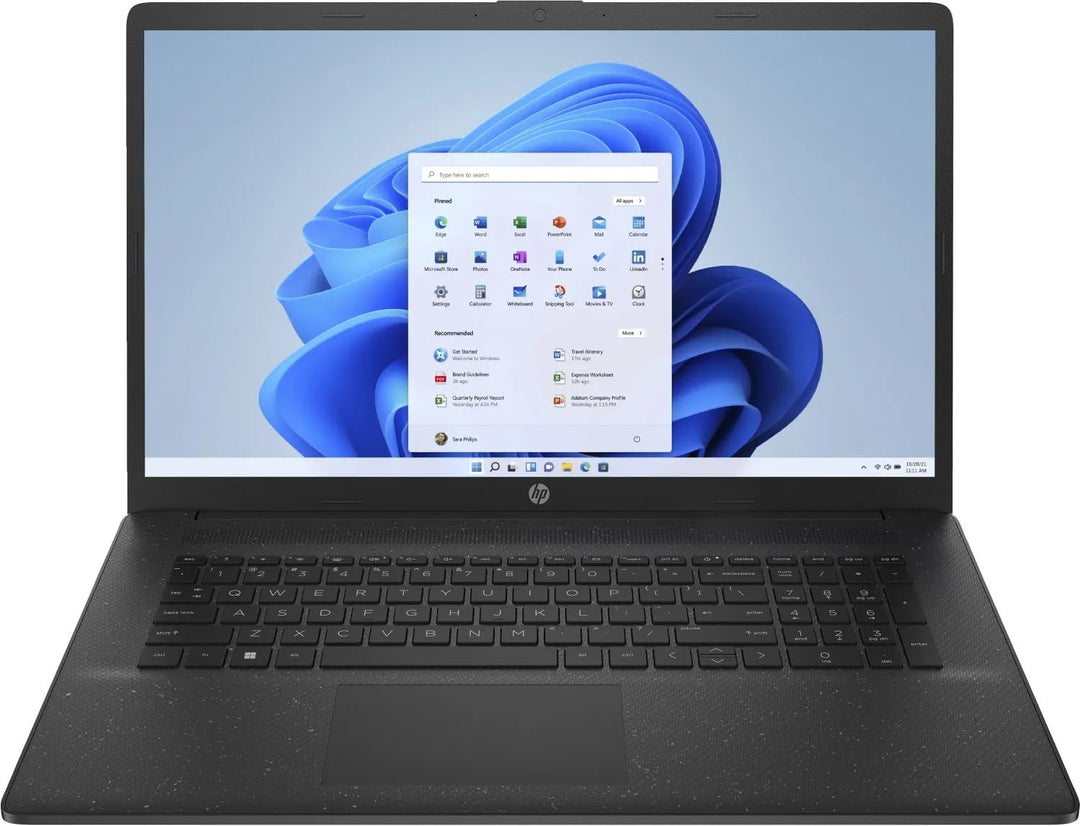 HP Laptop, 17,3 Zoll Full HD Display, Intel N4500, 2 x 2.80 GHz, 512 GB SSD, Intel UHD Graphics, Nor