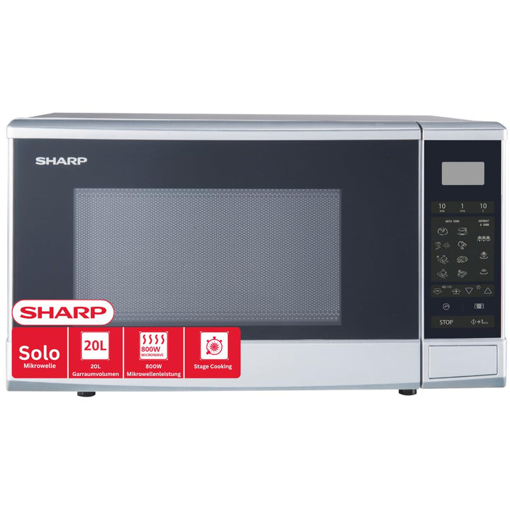 Sharp R270 S/SLM Mikrowelle / 800 W