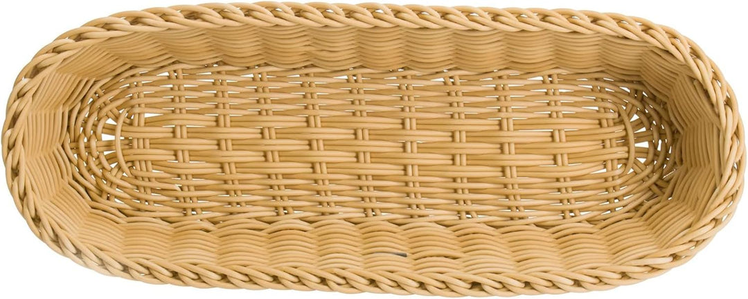 Westmark Mehrzweck-/Baguettekorb, geeignet für Hotel und Gastronomie, Oval, ca. 40 x 16 x8 cm, Synth