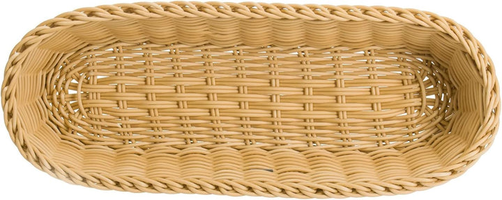 Westmark Mehrzweck-/Baguettekorb, geeignet für Hotel und Gastronomie, Oval, ca. 40 x 16 x8 cm, Synth