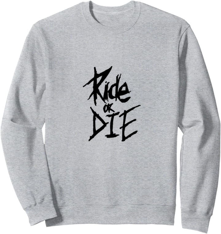 Ride or Die, Autorennen Motorrad Motiv, Biker Spruch, Tuning Sweatshirt