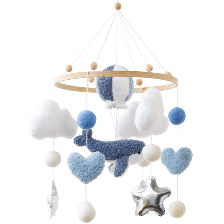 Wal Meerestiere Mobile Baby, Babybett Windspiel, Baby Mobiles, Bettglocke Babyzimmer Decor, Kinderbe