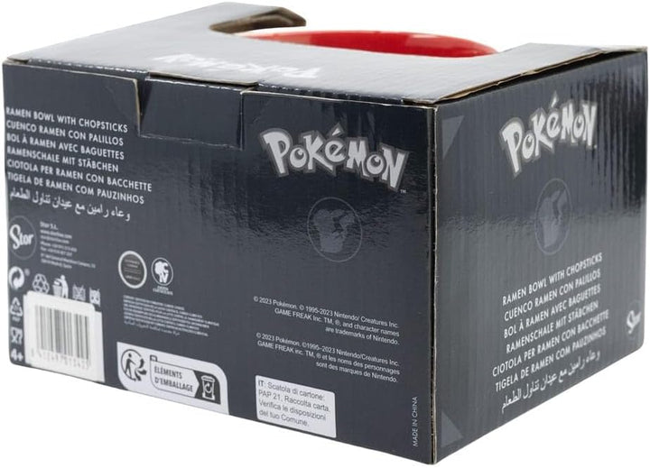 Pokemon - Pikachu - BOL à Ramen Avec Baguette - 450 ml