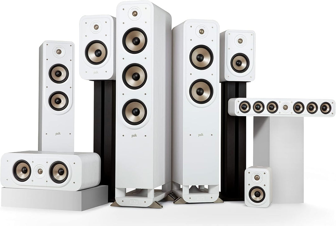 Polk Audio Signature Elite ES50 hochauflösender HiFi Standlautsprecher fürs Heimkino, Hi-Res Zertifi