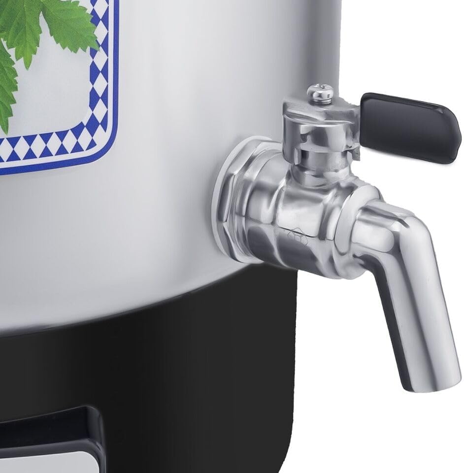 Bielmeier Bierbrauset 10teilig Maischekessel 2000 W 29L Läuterbottich 35 Liter Bier selber brauen Ma