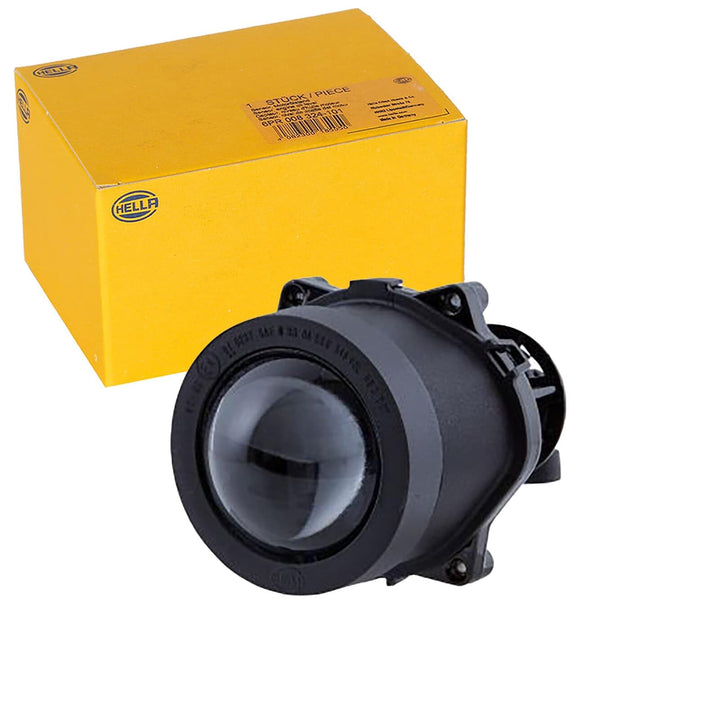 HELLA - Halogen/DE-Hauptscheinwerfer - Modul 60 - 12/24V - rund - Einbau - Stecker: Flachstecker - r