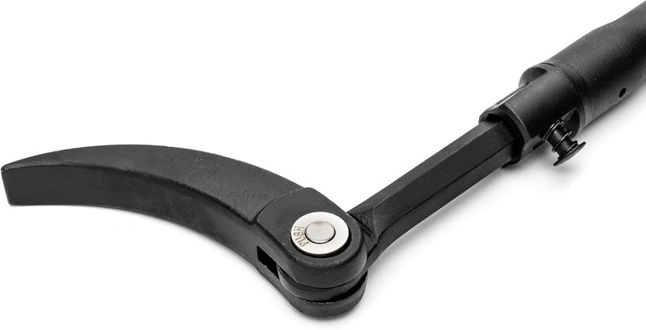 SATA ST92568 Teleskop Hebeleisen, Stemmhebel Brecheisen, Brechstange Ausziehbar mit Flexiblem Gelenk