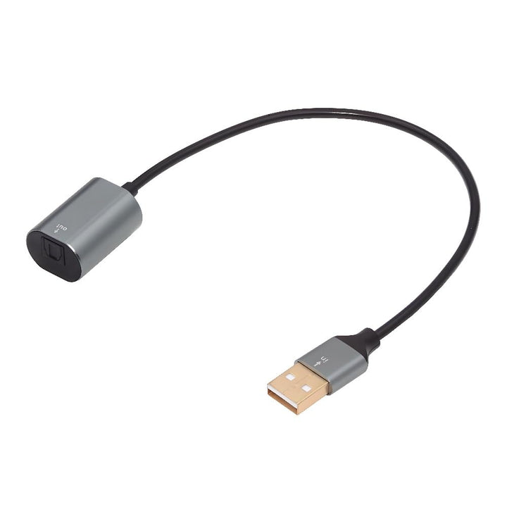 cablecc USB 2.0-A auf optisches Audiokabel, USB-A-Stecker auf Toslink-Buchse, digitales optisches Au