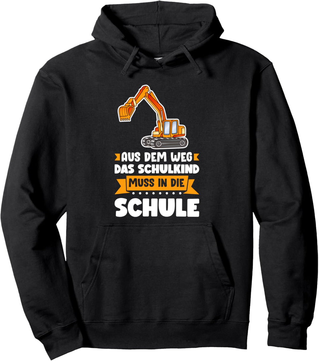 Schulkind Traktor Schulanfänger Schultüte Pullover Hoodie