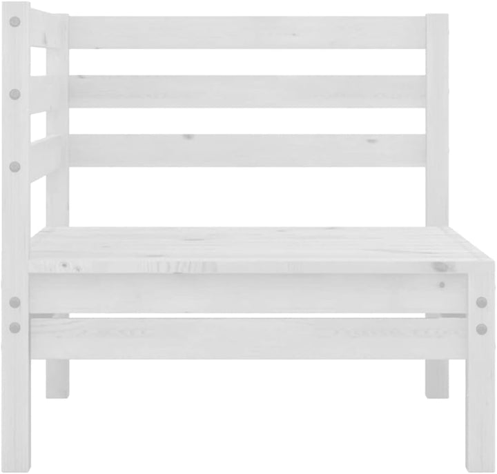 vidaXL Garten Ecksofa, Modular Gartenmöbel, Sofa Lounge Sessel für Garten Terrasse Balkon, Gartensof