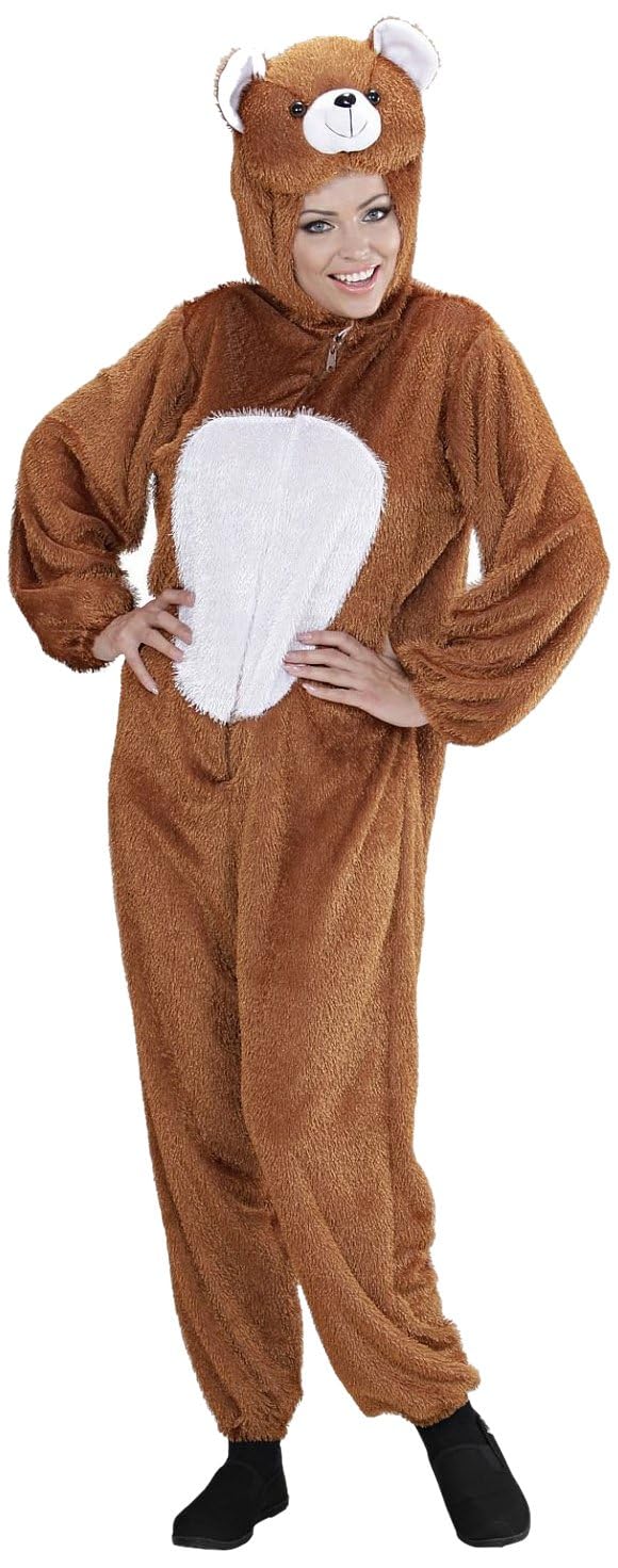 "FUNNY BEAR" (hooded jumpsuit with mask) - (M - h 165 cm), M