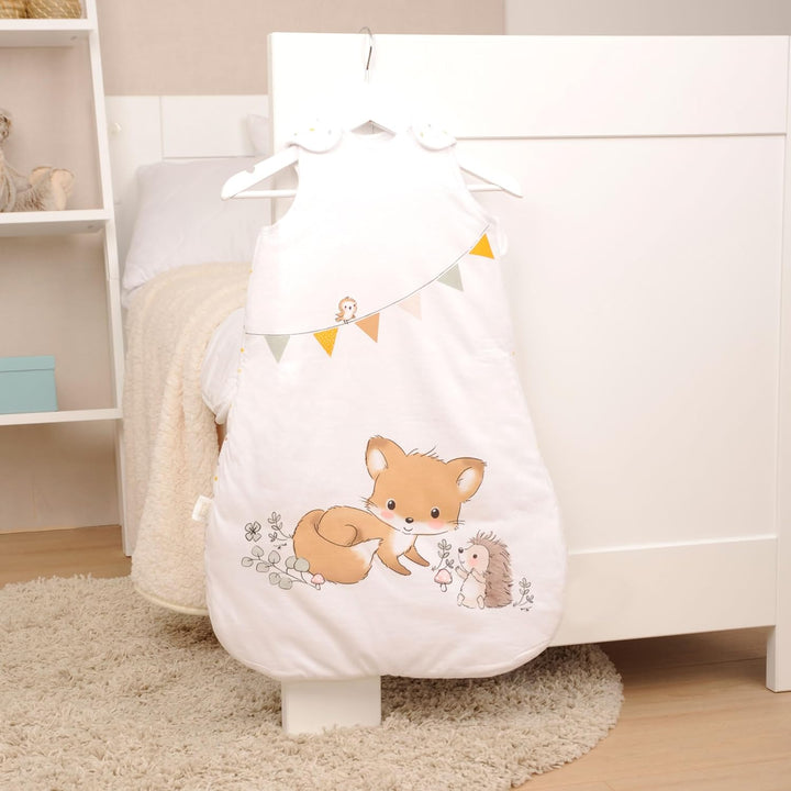 Herding Baby Best Baby-Schlafsack, Waldfreunde-Motiv, 90 x 45 cm, Seitlich umlaufender Reissverschlu