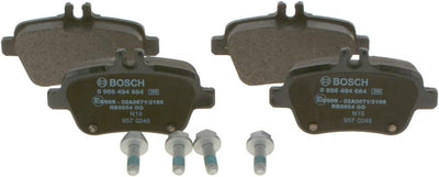 Bosch BP1509 Bremsbeläge - Hinterachse - ECE-R90 Zertifizierung - vier Bremsbeläge pro Set