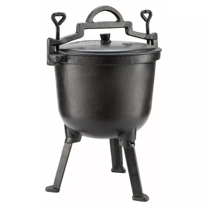 7L Kazan Jagdkessel Gusseiserner Kessel Kesselgulasch Gulaschtopf KINGHOFF KH-2232