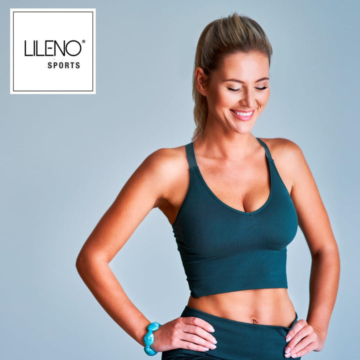 LILENO SPORTS Yoga Matte (180x60cm) inkl. Tragegurt - Sport und Yogamatte extra rutschfest in 4 mm D