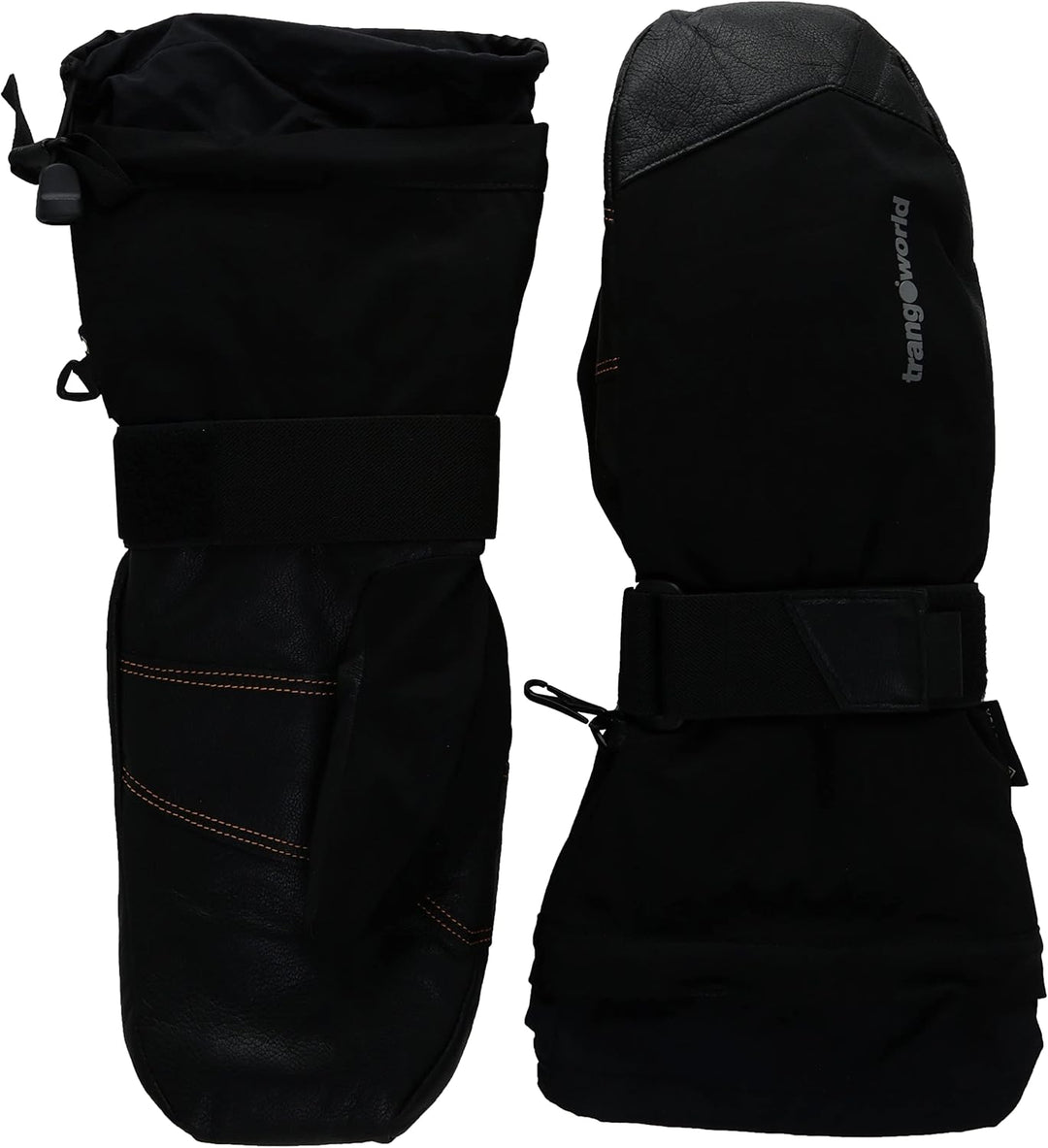 Trango Unisex Khrebet Waschhandschuh Handschuhe, Schwarz/Schwarz, M