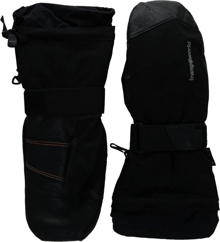 Trango Unisex Khrebet Waschhandschuh Handschuhe, Schwarz/Schwarz, M