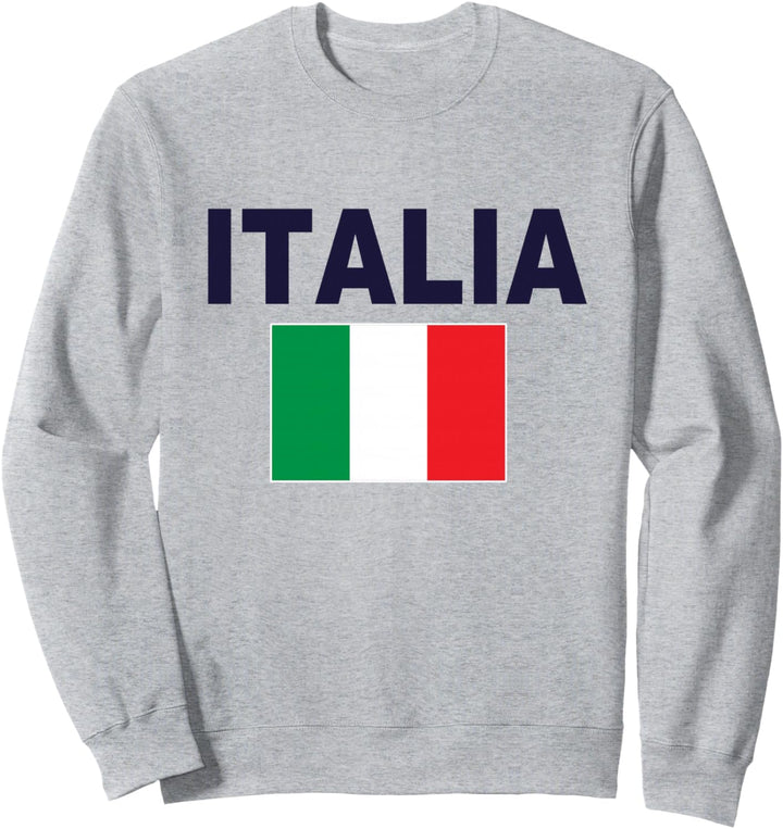 Italien Flagge Top Italia Italienische Flaggen Herren Damen Sweatshirt