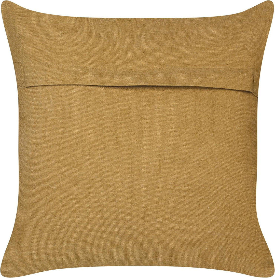 Kissen im Kelim-Stil 2er Set, orientalisches Ethno-Muster, Jutewolle, 45 x 45 cm, PULICAT