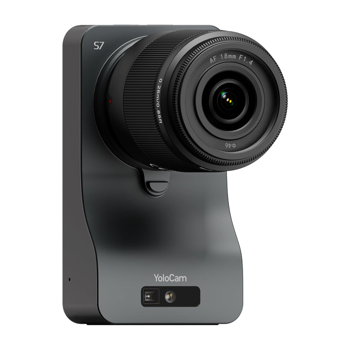 YOLOLIV YoloCam S7-4K60 Live-Streaming-Webcam, DSLR-ähnliche Steuerung, Kino-Effekte, Autofokus, MFT