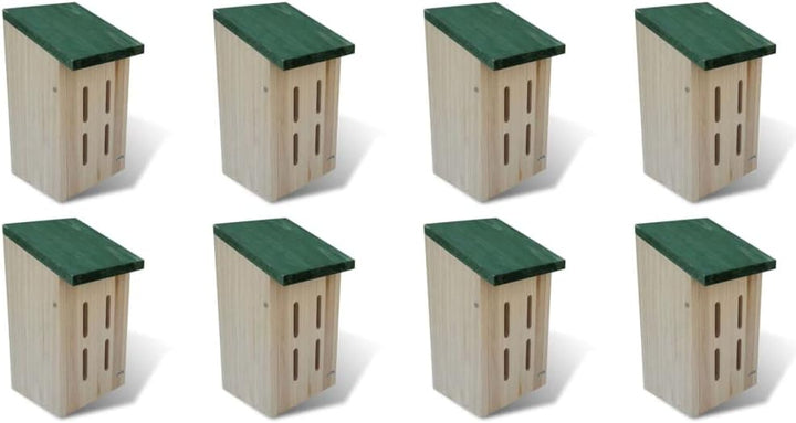 Generisch Schmetterlingshäuser 8 STK. Holz 14 x 15 x 22 cm,Heim &amp; Garten,Dekoration,Vogel- und Tierh