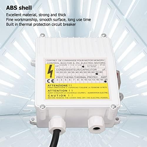 Deep Well Pump Control Box, Haushalts-3,0-PS-Tauchschalter-Controller ABS FüR Industrie
