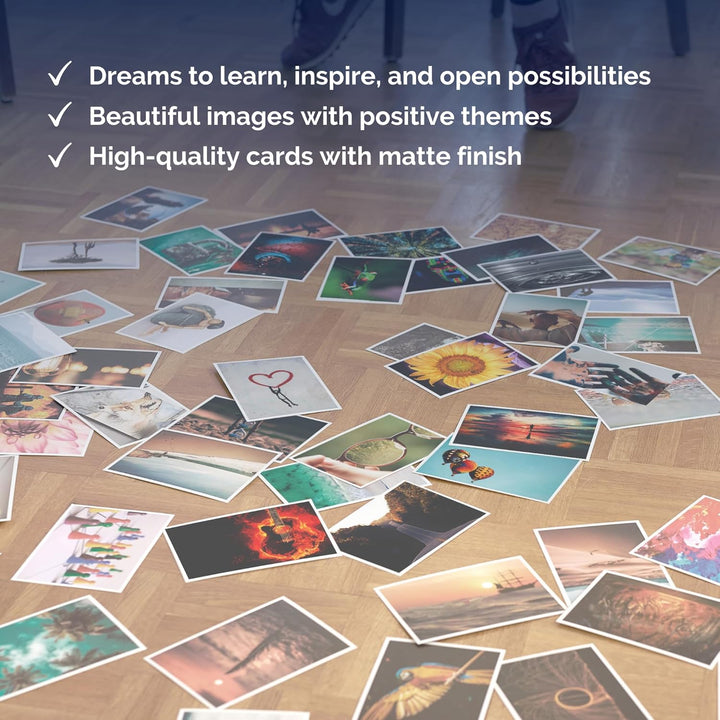 metaFox - 52 Coaching Picture Cards ORIGINAL - Conversation Starter Cards and Facilitation Tools for