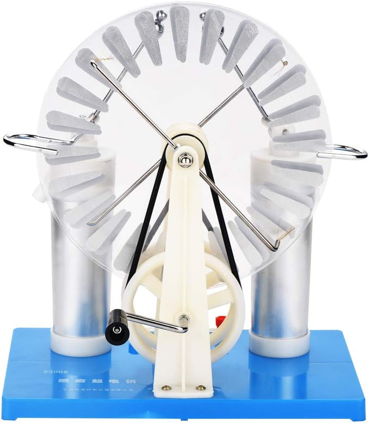 Statische Maschine, Elektrostatische Maschine, Kurbelgenerator, Physik-Experiment Elektrostatischer