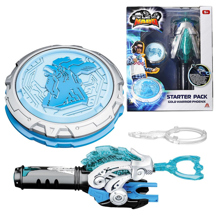 INFINITY NADO Kreisel für Kinder Metall Spielzeug Jungen, Battle Tops Kreisel Launcher Spielzeug, Sp