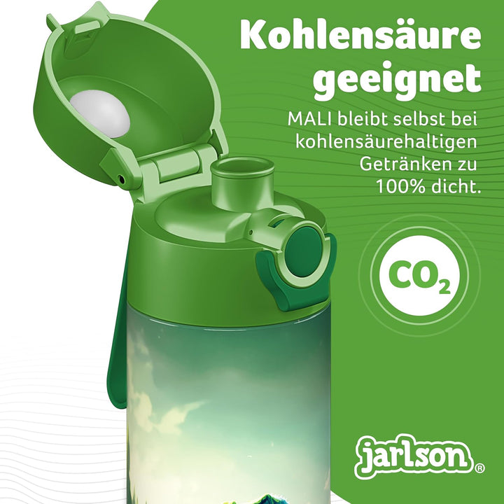 Jarlson® Trinkflasche Kinder Edelstahl MALI [THERMOSFLASCHE] - Kindertrinkflasche Auslaufsicher - Th