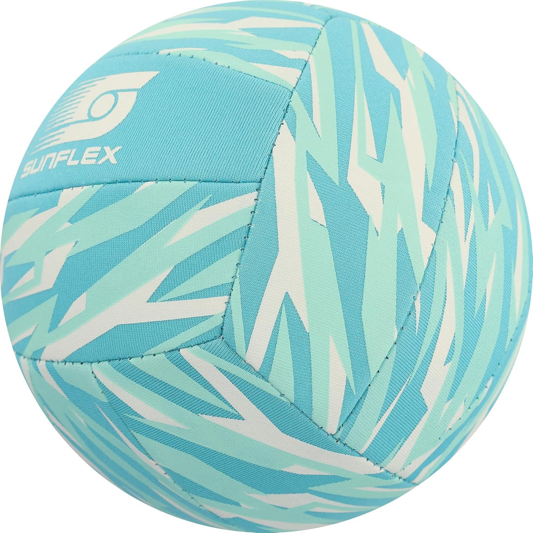 Sunflex® Beach- und Funball Size 3 Pastelflow Linie | Wasserfester Neoprenball mit rutschfestem Grip