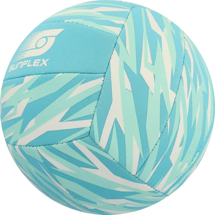 Sunflex® Beach- und Funball Size 3 Pastelflow Linie | Wasserfester Neoprenball mit rutschfestem Grip