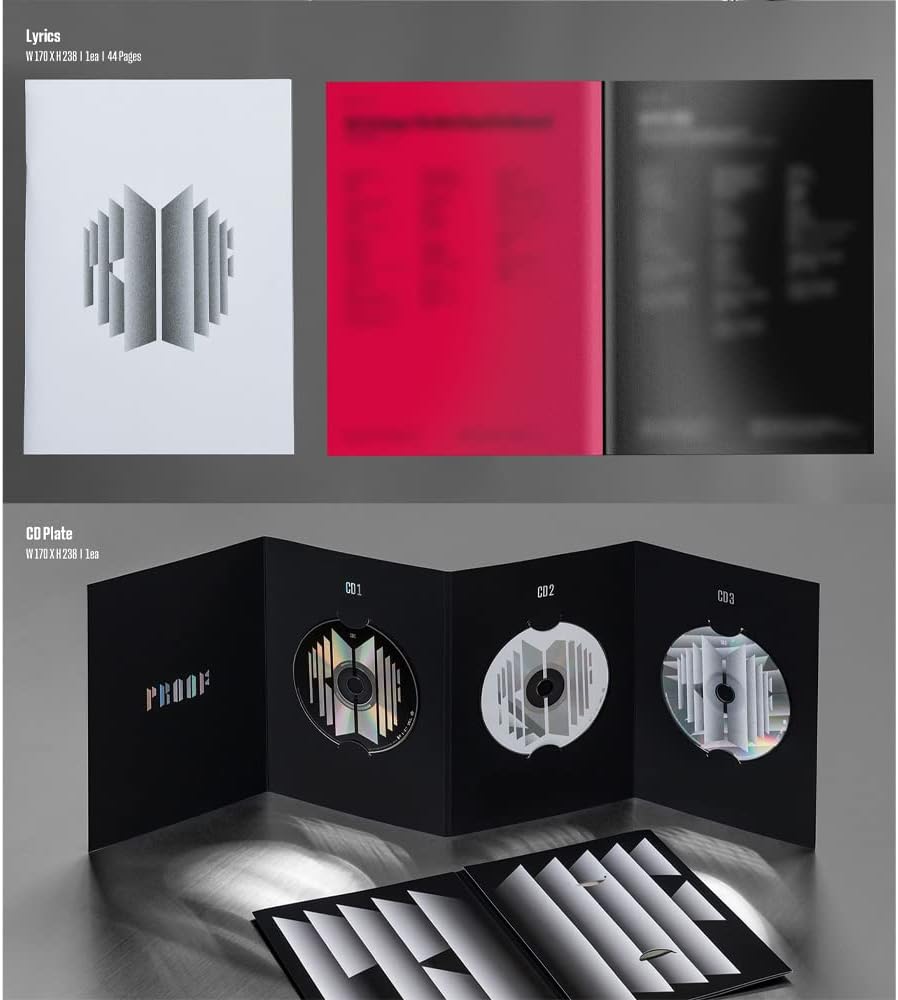 BTS - PROOF Album Standard Edition [Incl. Weverse Pre-Order Benefit] (Without Poster), Without Poste