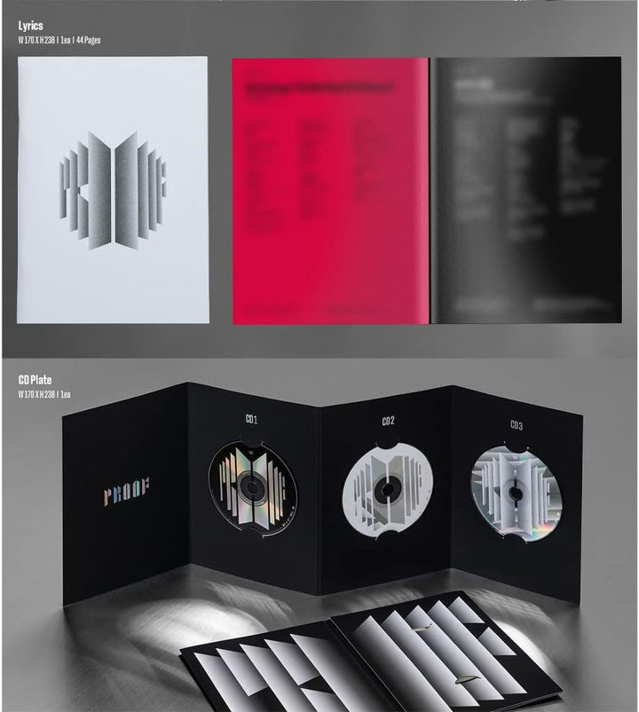 BTS - PROOF Album Standard Edition [Incl. Weverse Pre-Order Benefit] (Without Poster), Without Poste