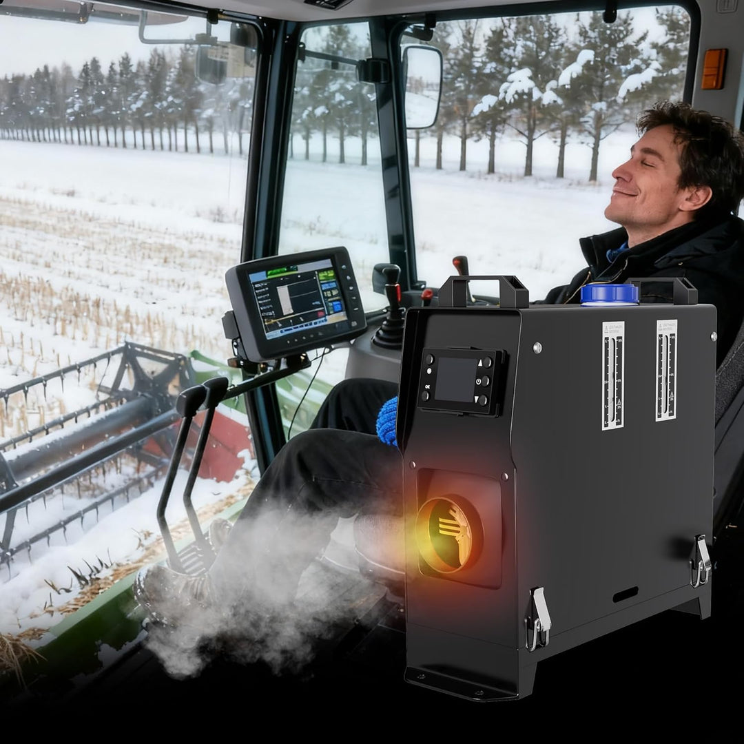 UISEBRT 8KW Standheizung Diesel Lufterhitzer 12V, Air Diesel Heizung Dieselheizung mit Schalldämpfer