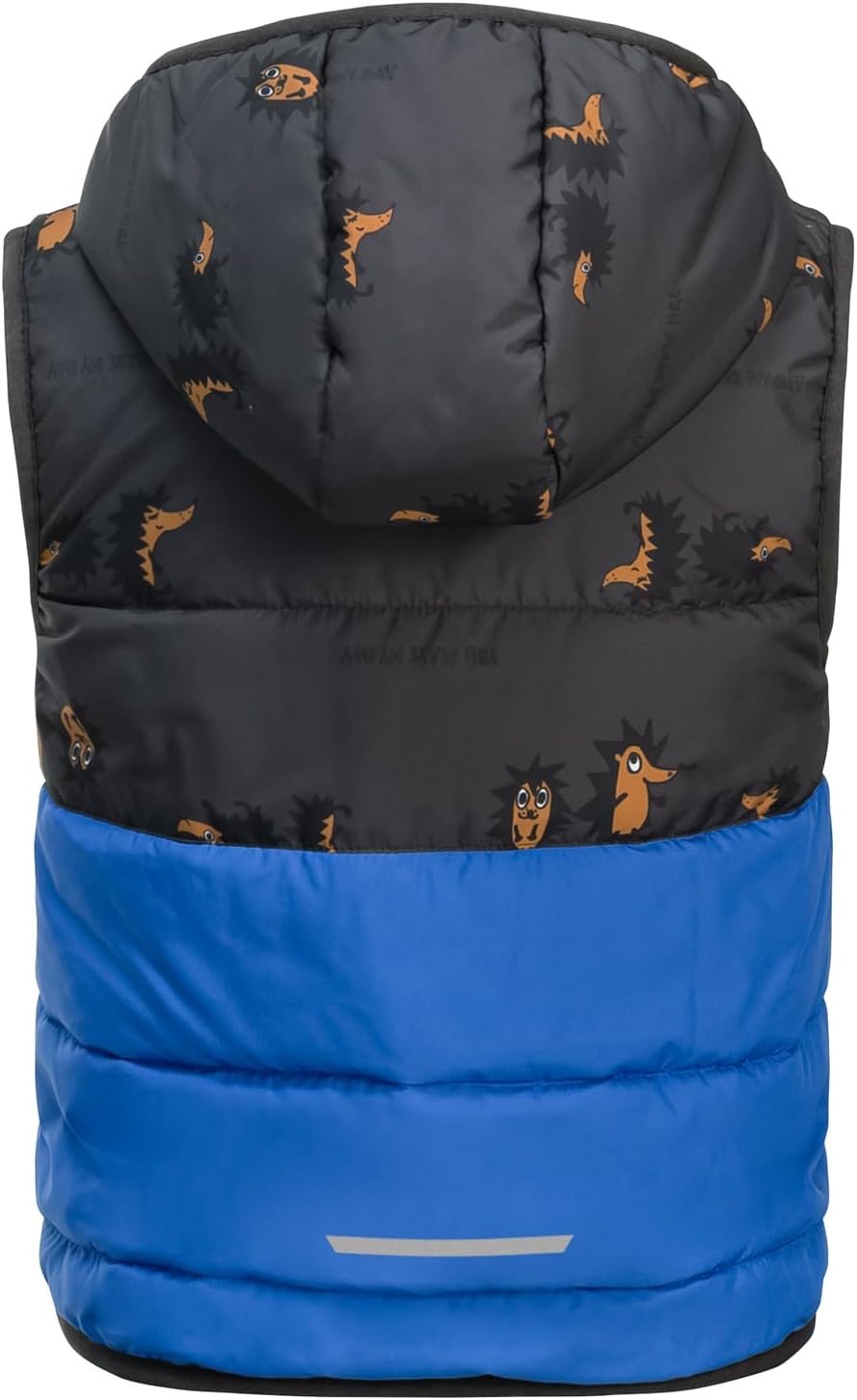 Jack Wolfskin Jungen Gleely Ins Hooded Vest K Weste 104 cm nordic sky, 104 cm nordic sky