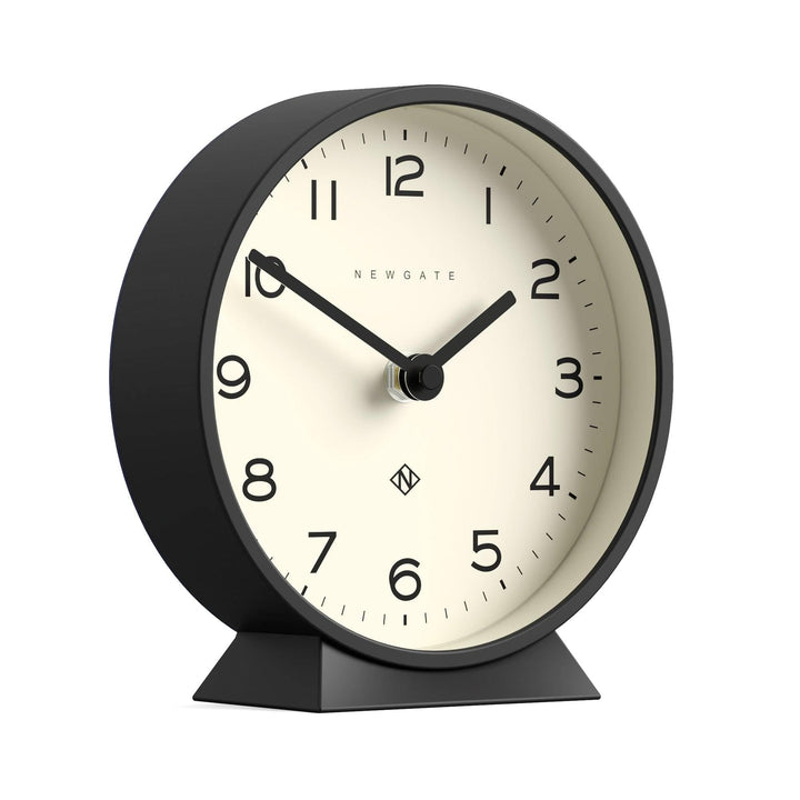 NEWGATE® M Mantel - Silent Sweep Kaminuhr - 'No Tick' - Moderne Kaminuhr - Kleine Uhr - Wohnzimmeruh
