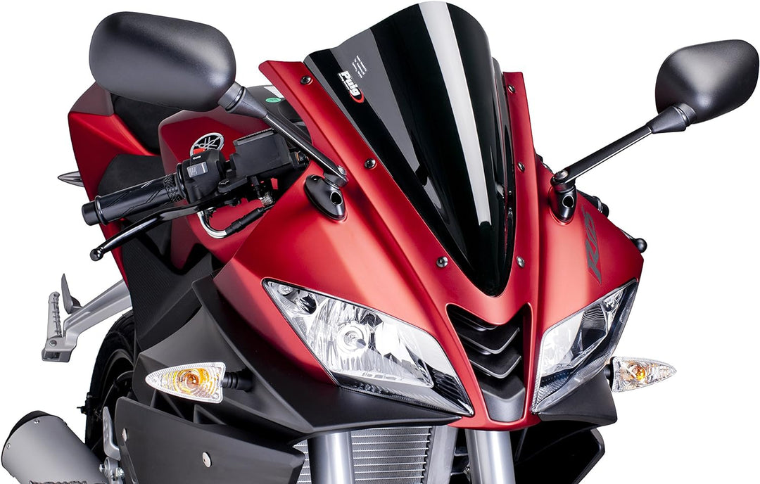 Puig 4637N Racingscheibe Schwarz, N