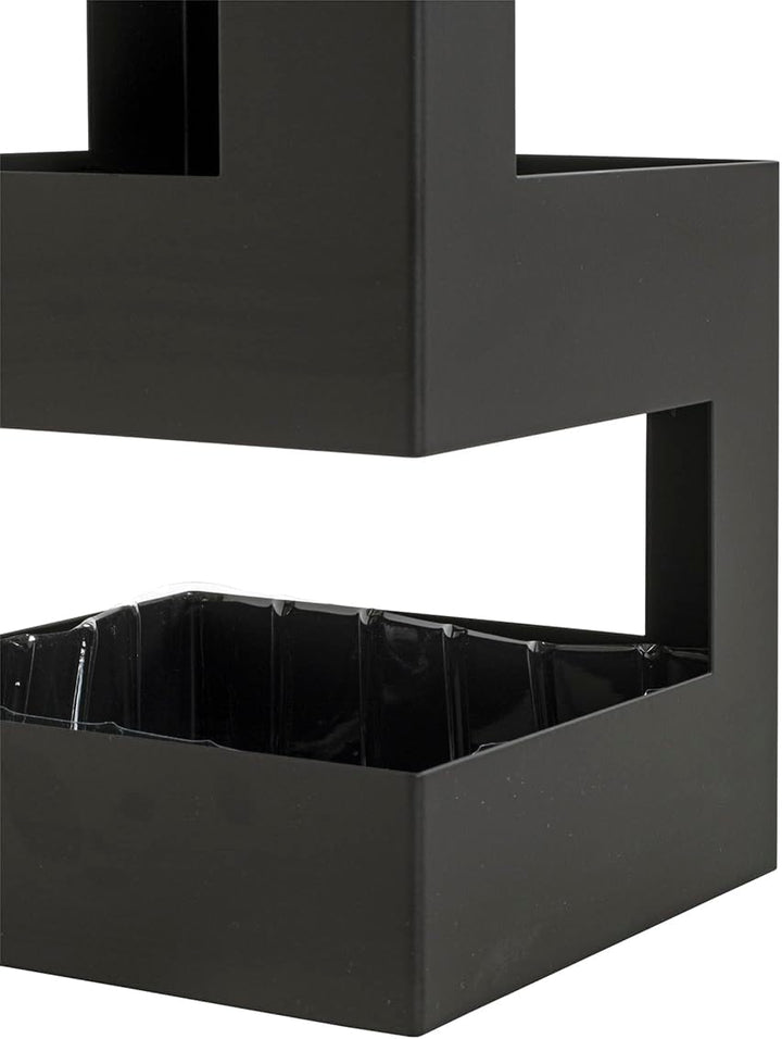 HAKU Möbel Schirmständer, Metall, schwarz, B 16 x T 16 x H 48 cm, Schwarz